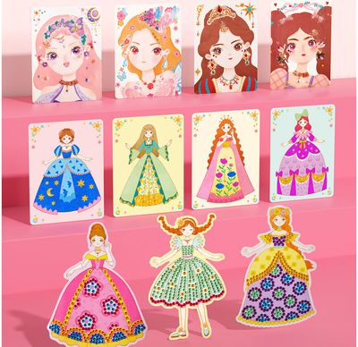 Kūrybinis rinkinys MIDEER 3-in-1 Dress Up Game Set Princess Fantasy Makeup