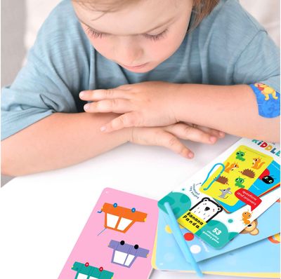 Lavinamosos kortelės BANANAPANDA 'My First Riddles 2+