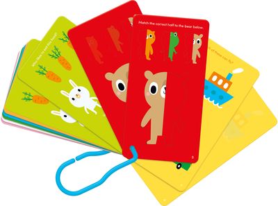 Lavinamosos kortelės BANANAPANDA 'My First Riddles 2+