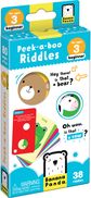 Lavinamosos kortelės BANANAPANDA Peek A Boo Riddles 3+ Beginer