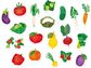 Lavinamoji dėlionė BANANAPANDA My First Puzzles Fruits & Veggies 18m+