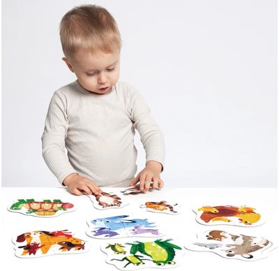 Lavinamoji dėlionė BANANAPANDA My First Puzzles Baby Animals 2+