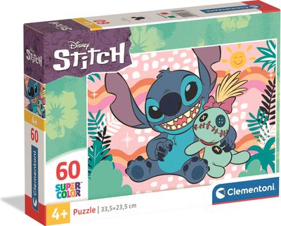 Dėlionė CLEMENTONI STITCH 2025 60 det.
