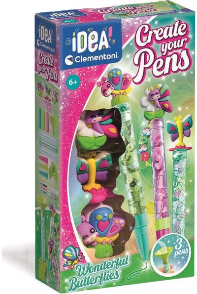 Kūrybinis rinkinys IDEA! SMALL Pen Lab FLOWER/BUTTERFLY