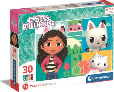 Dėlionė CLEMENTONI GABY'S DOLLHOUSE 30 det.