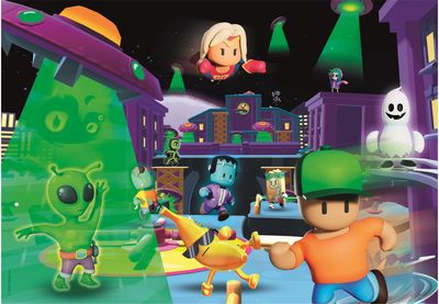 Dėlionė CLEMENTONI STUMBLE GUYS SQUARE BOX 180 det.