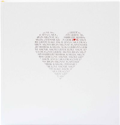 Albumas GOLDBUCH 08080 Love 30x31/60psl |balti lapai| kampučiai/lipdukai