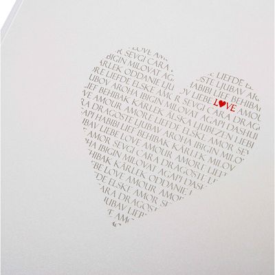 Albumas GOLDBUCH 08080 Love 30x31/60psl |balti lapai| kampučiai/lipdukai