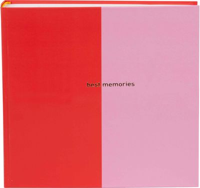Albumas GOLDBUCH 24482 Coloration red|pink 25x25/60psl | kampučiai/lipdukai | kn yginio rišimo | balti lapai