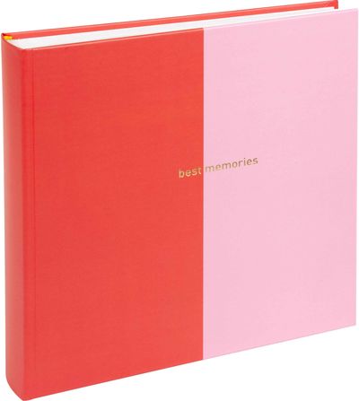 Albumas GOLDBUCH 24482 Coloration red|pink 25x25/60psl | kampučiai/lipdukai | kn yginio rišimo | balti lapai