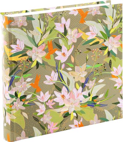 Albumas GOLDBUCH 24488 Royal Lilly green 25x25/60psl | kampučiai/lipdukai | knyg inio rišimo | balti lapai