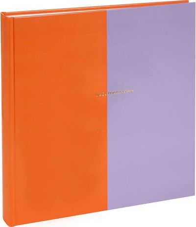 Albumas GOLDBUCH 27481 Coloration orange|lilac 30x31 60psl | kampučiai/lipdukai | knyginio rišimo
