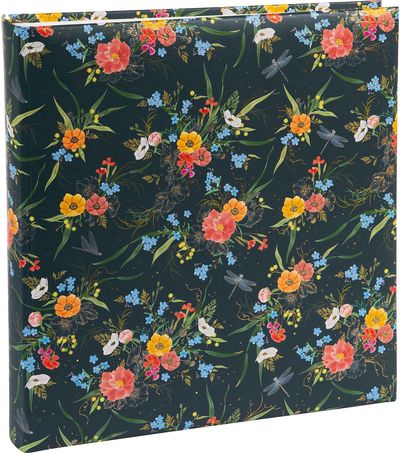 Albumas GOLDBUCH 27542 Verano dark 30x31 cm| 60 psl | balti lapai| kampučiai/lip dukai