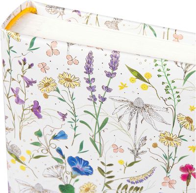 Albumas GOLDBUCH 27574 Summer Meadow white 30x31 cm| 60 psl | balti lapai| kampu čiai/lipdukai