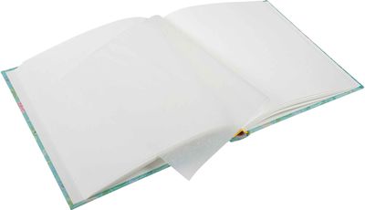 Albumas GOLDBUCH 27812 Nature's Melody mint 30x31 cm| 60 psl | balti lapai| kamp učiai/lipdukai