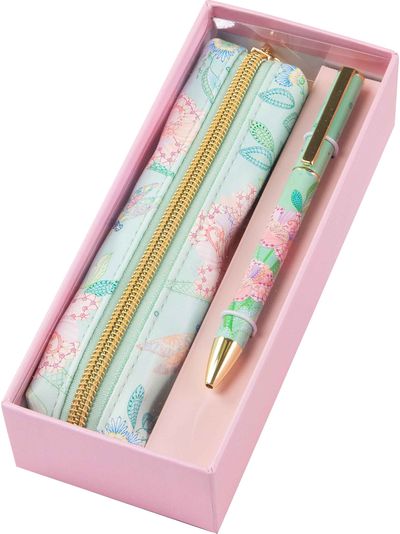 Rinkinys GOLDBUCH Melody Mint: penalas ir metalinis rašiklis