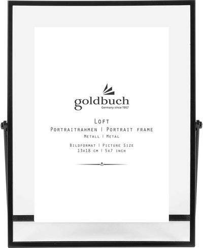 Rėmelis metalinis GOLDBUCH 960393 13x18 Loft black
