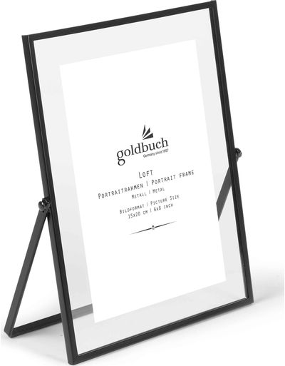 Rėmelis metalinis GOLDBUCH 960394 15x20 Loft black