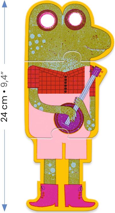 Dėlionė DJECO Puzzle Trio Orchestra 24 det.