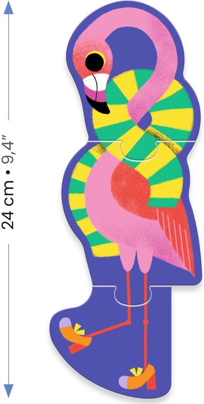 Dėlionė DJECO Puzzle Trio Savana 24 det.