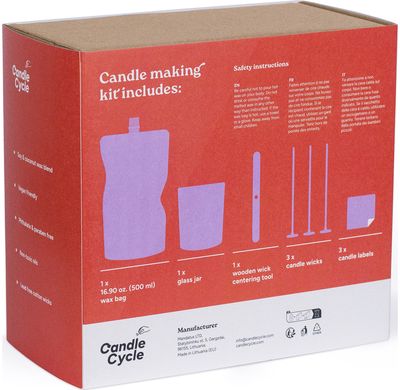 Žvakės Gamybos Rinkinys (Woody kvapas)