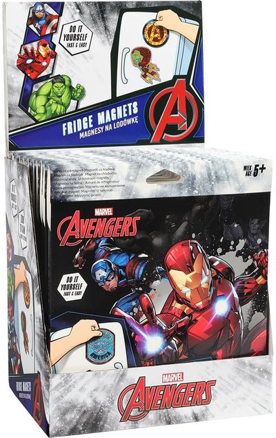 Kūrybinis rinkinys šaldytuvo magnetukai Disney Avengers