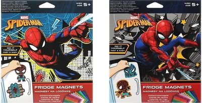 Kūrybinis rinkinys šaldytuvo magnetukai Disney Spiderman, įv. rūšys