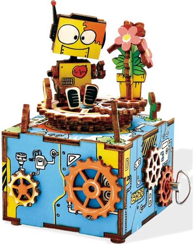 Modeliavimo rinkinys COLORINO muzikinė dėžutė Machinarium
