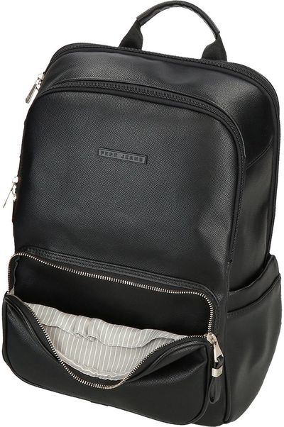Kuprinė Pepe Jeans ELIA, 40 cm, 2 skyrių, juodos sp.