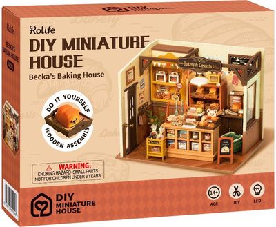 Modeliavimo rinkinys ROBOTIME Becka‘s Baking House