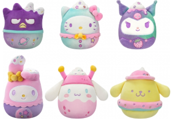 Pliušinis žaislas SQUISHMALLOWS HELLO KITTY Dreamland, 20 cm, asort. W21