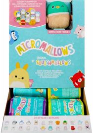 Paslaptingas pliušinis gyvūnėlis SQUISHMALLOWS Micromallows