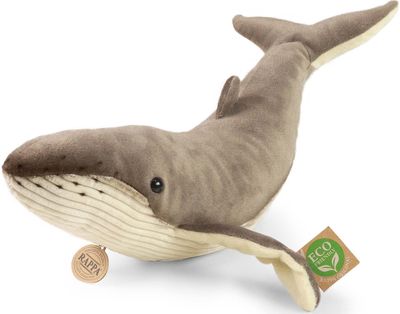 Pliušinis žaislas kuprotasis banginis 40 cm ECO-FRIENDLY