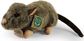 Pliušinis žaislas žiurkė 20 cm ECO-FRIENDLY