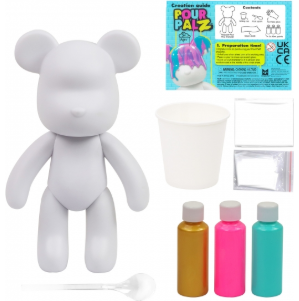 Kūrybinis rinkinys POUR PALZ DIY Paint Bear-Golden Dream