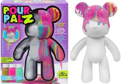 Kūrybinis rinkinys POUR PALZ DIY Paint Bear-Golden Dream