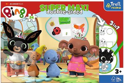 TREFL BING Super maxi dėlionė, 24 det.