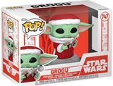FUNKO POP! Vinilinė figūrėlė: Star Wars: The Mandalorian - Holiday Grogu (The C
