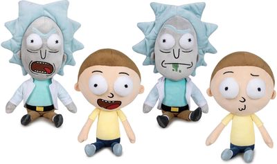 RICK & MORTY Pliušinis žaislas „Rick & Morty “, 32 cm