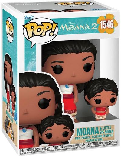 FUNKO POP! Vinilinė figūrėlė: Disney: Moana 2 - Moana & Lil Sis Simea
