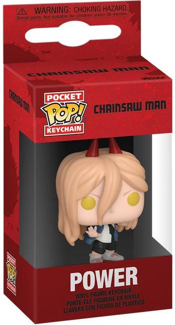 FUNKO POP! Raktų pakabutis: Chainsaw Man - Power