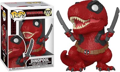 FUNKO POP! Vinilinė figūrėlė: Marvel: Deadpool - Dinopool