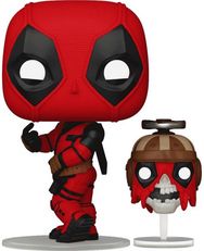 FUNKO POP! Vinilinė figūrėlė: Marvel: Deadpool & Wolverine - Deadpool & Headpool