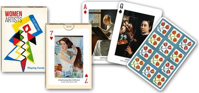 PIATNIK Žaidimo kortos “Women Artists“