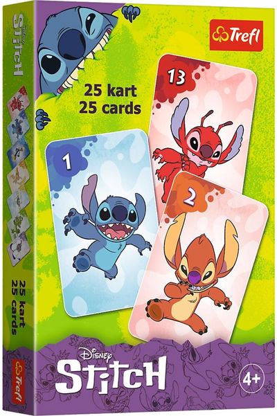 TREFL DISNEY STITCH Kortų žaidimas