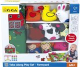 K’s KIDS Kūdikių kilimėlis „Ūkis“