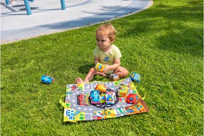 K’s KIDS Kūdikių kilimėlis „Ūkis“