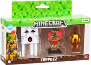MINECRAFT 3D Pieštukų dekoracijos, 3 vnt.