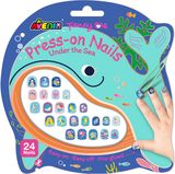 AVENIR Priklijuojamų nagų rinkinys „Jūros pasaulis“