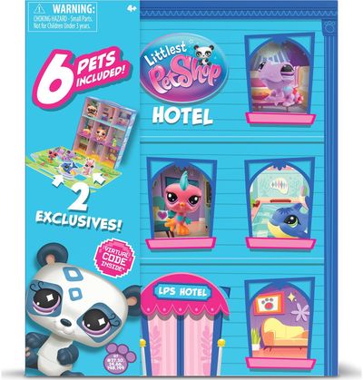 LITTLEST PET SHOP Rinkinys „Gyvūnėlių viešbutis“
